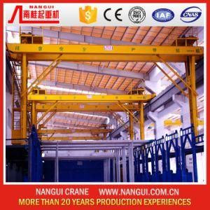 Cedy Type 3t+3t Aluminum Anodizing Plant Bridge Crane