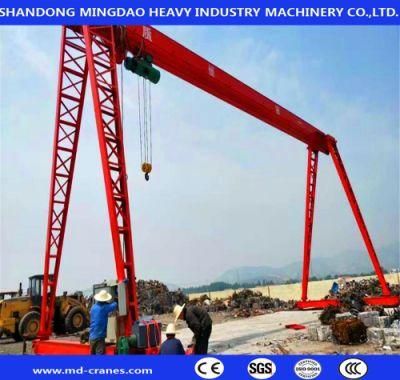 Electric Hoist Lifting Equipment Single Beam Gantry Crane with Lowest Price