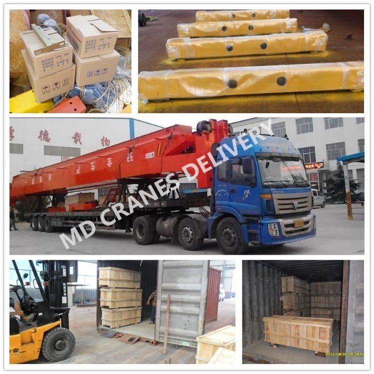 Double Girder Rail Track Wheel Traveling Overhead Crane