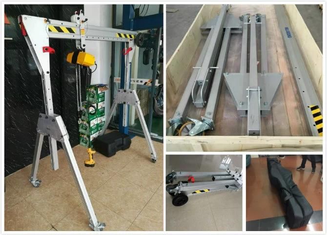 European 500kg Aluminium Portable Gantry Crane