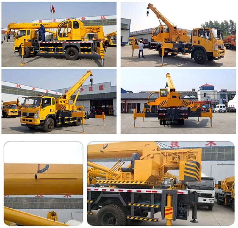 New Style Hot-Sale Small Truck Crane Truck Mounted Crane 8t 10t 12t 16t 20t 25t Small Hydraulic Mobile Crane for Sale