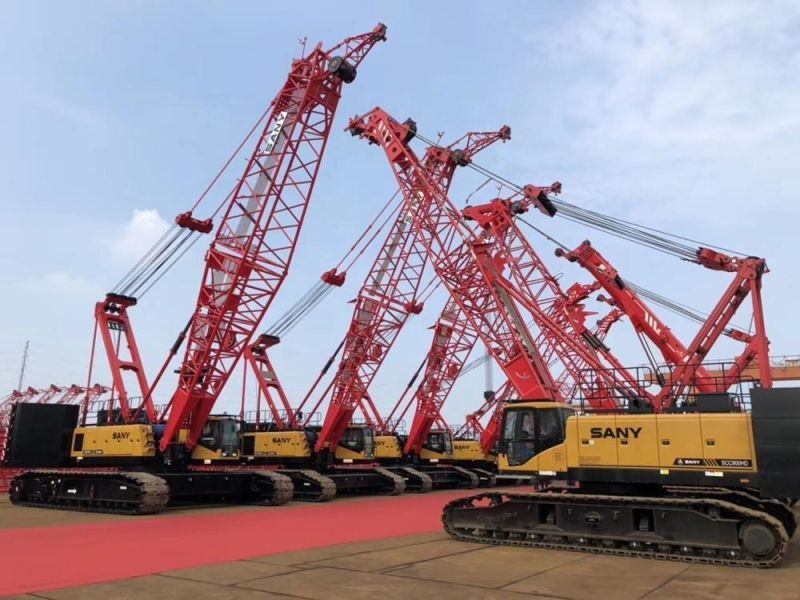 China Scc600A Crawler Crane 60t Crawler Crane for Sale