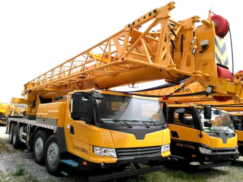 New 50 Ton Mobile Crane Telescopic Boom Truck Crane Qy50kd