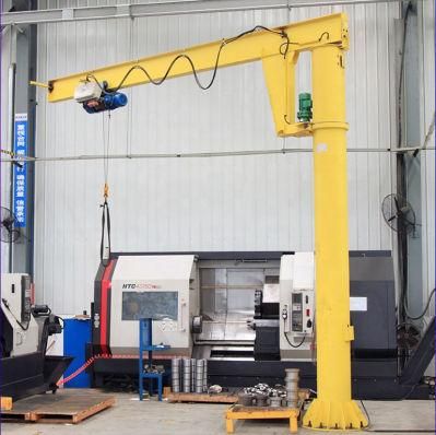 Chinese 1000kg Wireless Remote Control 50V Jib Crane for Sale