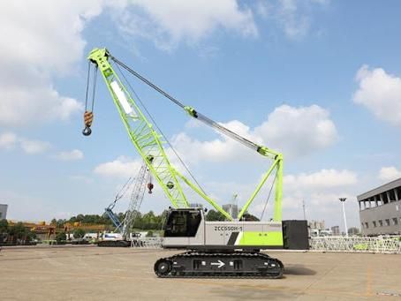 China Top Brand Lattice Boom Crawler Crane Zcc550h for Promotion