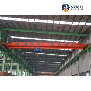 Industry Usage Electric Travelling Hoist 10 Ton Single Girder Bridge Overhead Crane Price