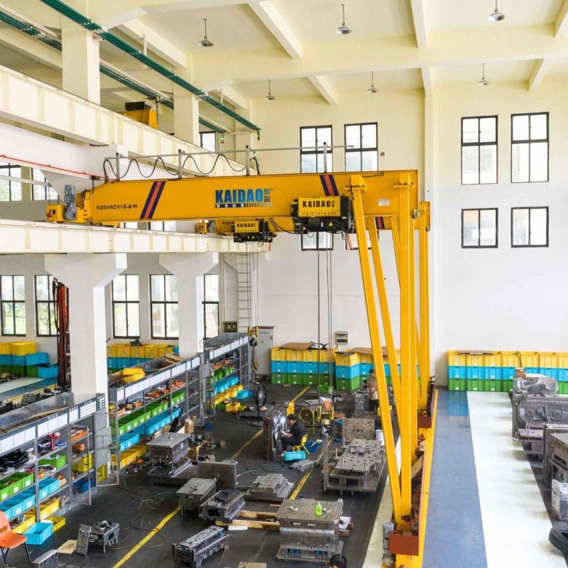 Elk Supply Electric Hoist Liting Overhead Single Beam Bridge Crane