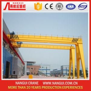 Electric Hoist Double Girder Semi-Gantry Crane