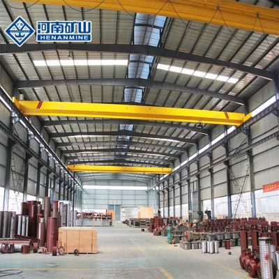 Lightweight 10t Span 10m Electric Hoist Bridge Crane