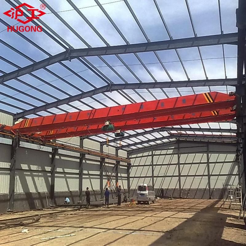 5ton Single Girder Bridge Crane Used for European Electric Wire Rope Hoist