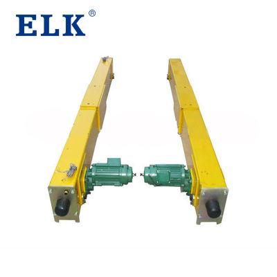 Traveling End Carriage with Geared Motor for Single Girder Overhead Crane