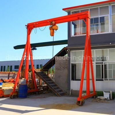 Hot Sale Small Warehouse Used Portable Gantry Crane 500kg