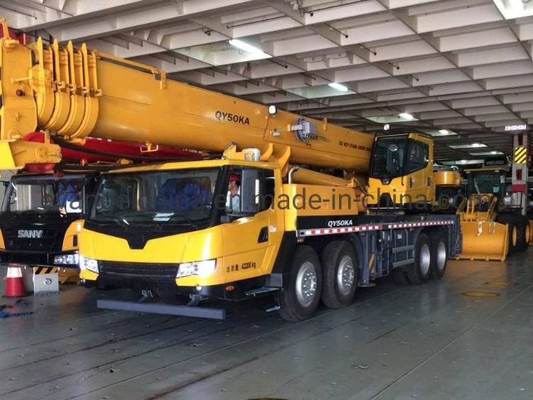 50 Ton Hydraulic Truck Crane Qy50ka with Spare Parts