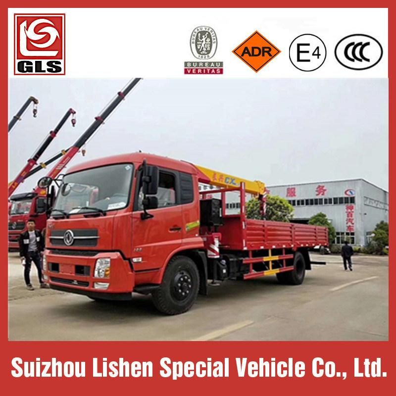 4/5/6 Ton Stiff Boom Crane Mounted Truck