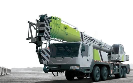Zoomlion 55ton Hydraulic Telescopic Boom Truck Crane Qy55V in Uzbekistan