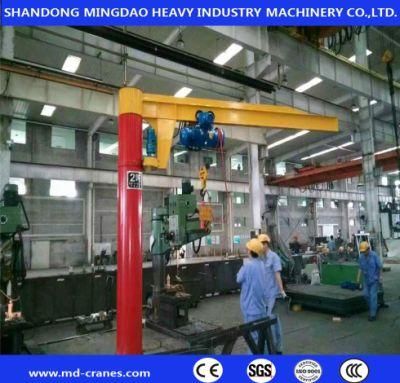 3000kg Mounted Slewing Bearing Jib Crane with Highly Praised