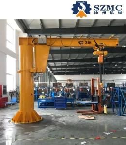 China 360 Degree Electric Small Wall Swing Arm Jib Crane Supplier