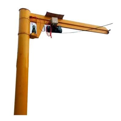 Fixed Pillar Jib Cantilever Crane Electric Chain Hoist