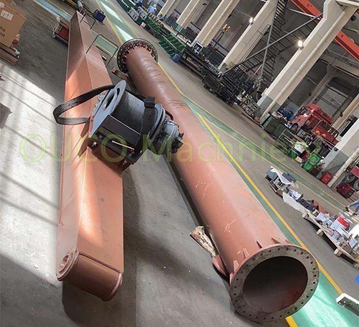 1t Small Lifting Marine Fixed Boom Crane Used on Pool