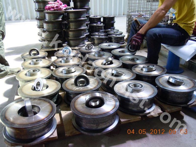 Casting Wheel Used on End Carriage (Crane Spare Part)