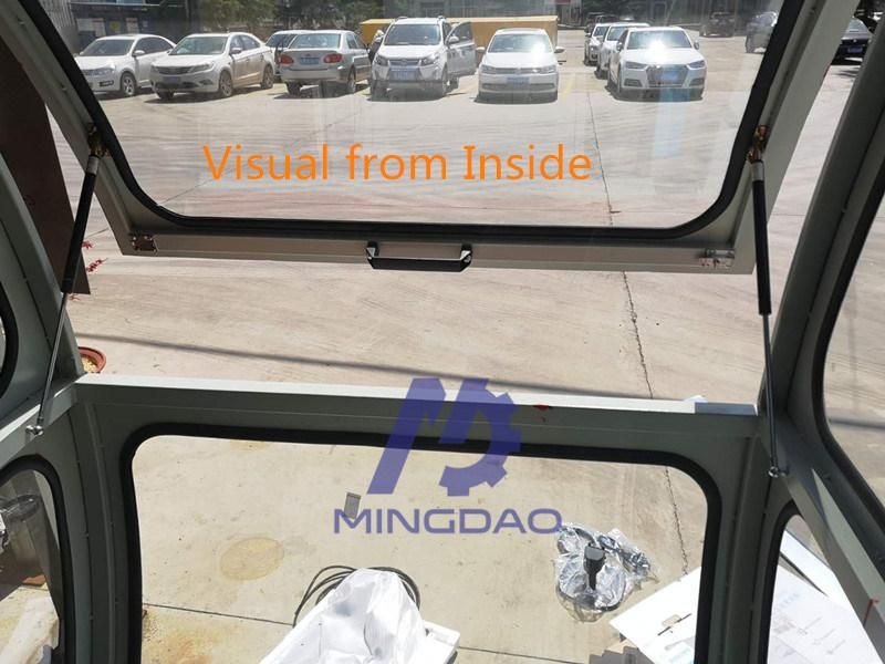 Workshop Overhead Crane Cabin Driving Room with Chair and Air Conditioner