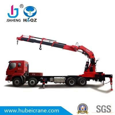 HBQZ 50ton SQ1000ZB8 Knuckle Boom Cargo Truck Crane