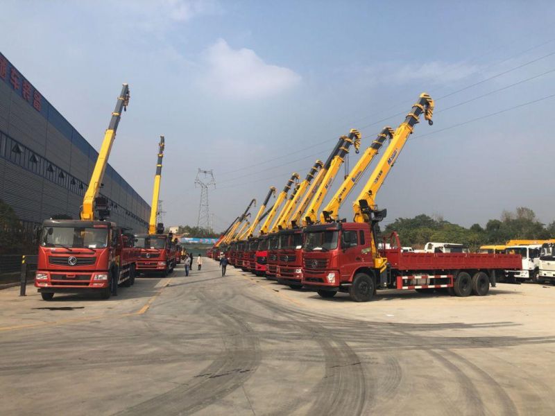 Factory Promotion 60tons Truck Mounted Crane with HOWO Tractor