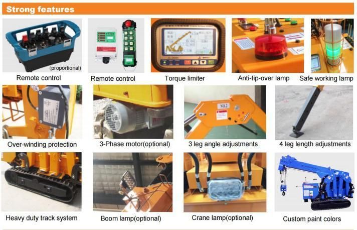 Hydraulic Spider Crane