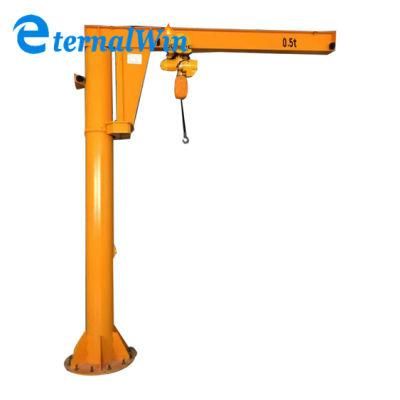 5 Ton Pillar Hoist Small Jib Crane 360 Degree Cantilever Crane for Sale