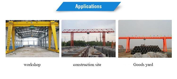 Construction Site Marble Stone Granite Lifting Hoist Gantry Crane