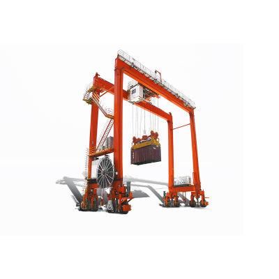 Famous Brand Rtg5203 Rubber Tyre Container Gantry Crane