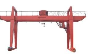 Remote Control 15t 10t 5t Double Girder Beam Gantry Crane with Grab