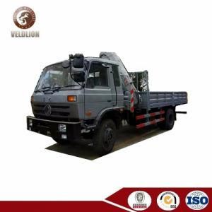 Factory Sale Dongfeng 4X4 off Road 6.3tons Folding Arm Knuckle Boom Mounted Truck Crane with Good Price