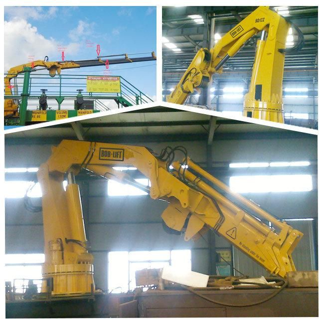 Cargo Marine Crane Ship Deck Crane for Sale