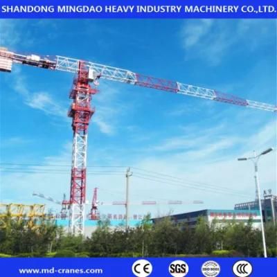 10ton Self-Erecting Topless Tower Crane Flattop Construction Building