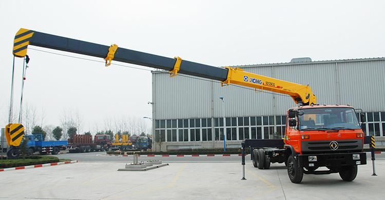 XCMG Official 12 Ton New Telescopic Boom Truck Mounted Crane Sq12sk3q Crane Mounted Truck