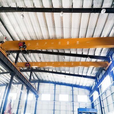 Dy Workshop Hoist Double Beam 1ton Overhead Bridge Crane