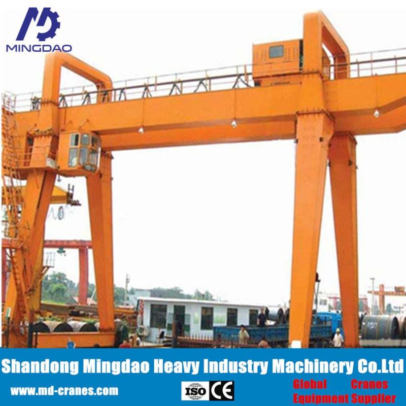 Ce Certificated 30 Ton 40 Ton Mg Double Girder Gantry Crane