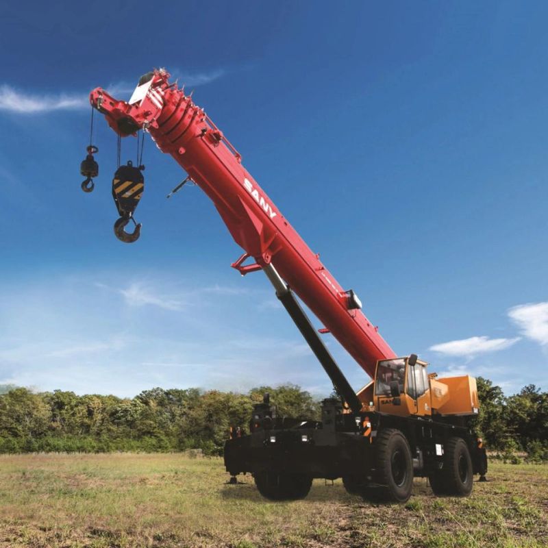 120t 120 Ton Rough Terrain Crane Src1200 Hydraulic Truck Cranes