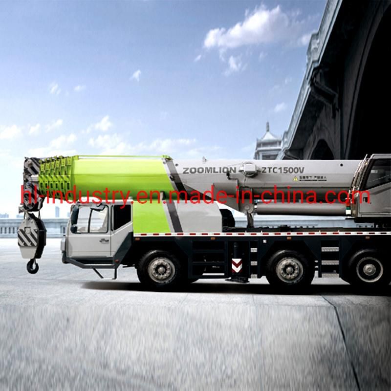 Zoomlion Ztc1500 150 Ton Mobile Crane Telescopic Boom Truck Crane Heavy Lifting Machinery on Promotion