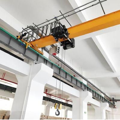 Dy Frequency Conversion Double Girder 5 Ton 10 Ton Eot Bridge Crane Manufacturers