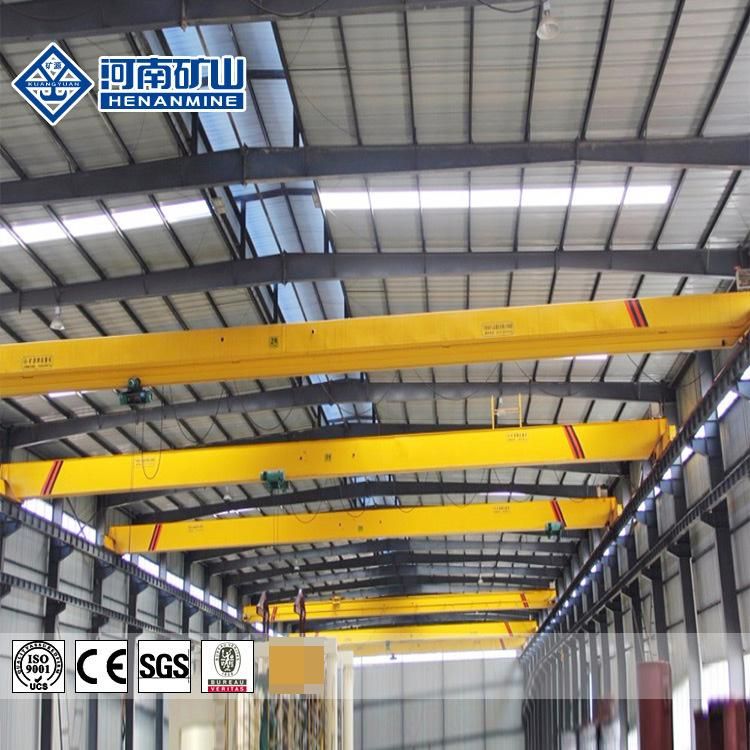 10 Ton Single Girder Electric Traveling Overhead Crane for Workshop