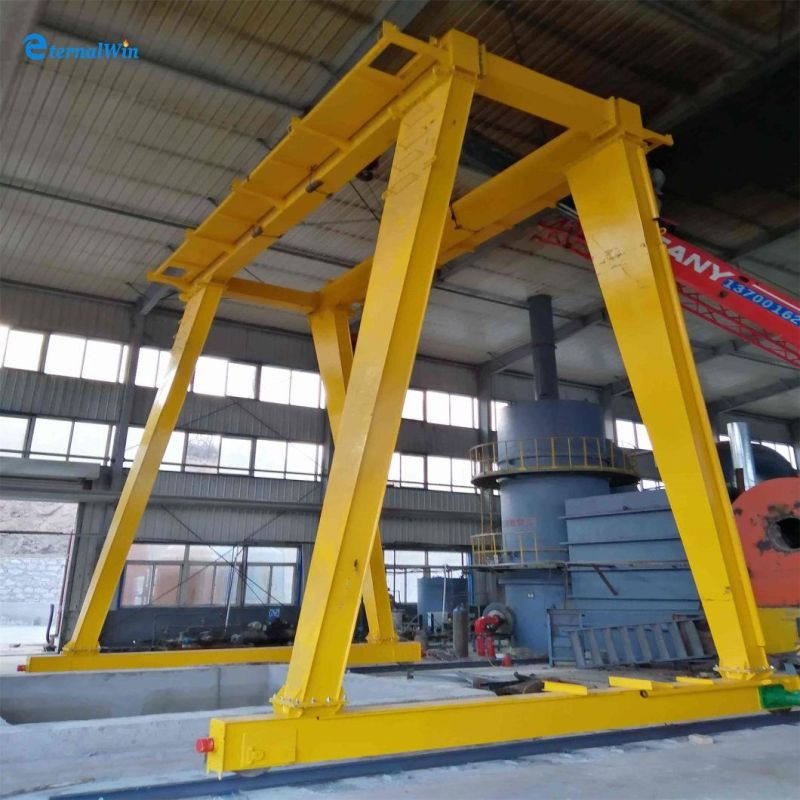 20ton F Insulation Class China Cheap Single Girder Gantry Crane Price Manufacture