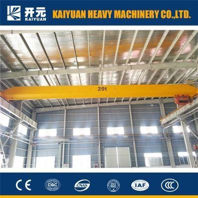 Electric Single Girder 10 Ton Overhead Crane with Electric Hoist