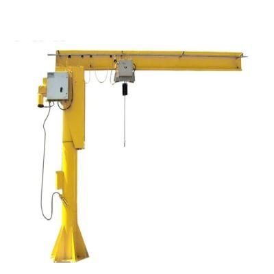 Customized Pillar Slewing Jib Crane Indoor Workshop Use 5 Ton