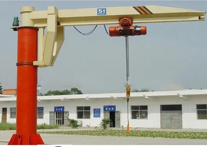 Fixed Pillar Column Mounted 6t Jib Crane with Good Price