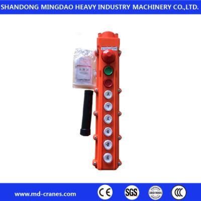 Pendent Wire Hand Button for Overhead Crane