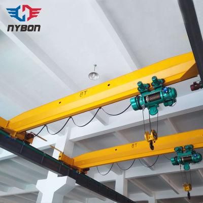 5 Ton Rail Mounted Single Beam Eot Electric Overhead Hoist Bridge Crane