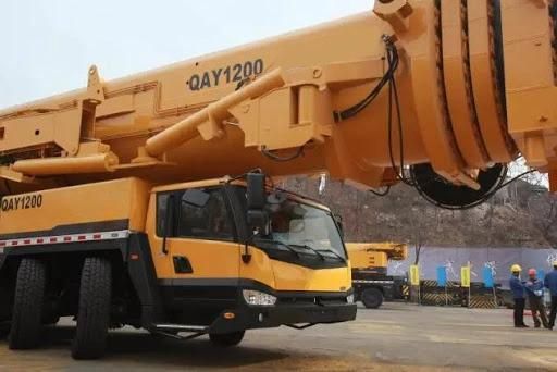 160t All Terrain Cranes Qay160 in Ghana