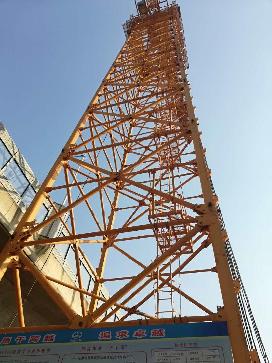 D5200-240 Zoomlion Construction Machinery 240t Hammerhead Tower Crane